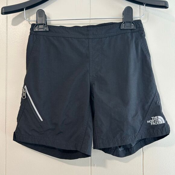 The North Face Girls Black Hiking Shorts Size Small 7/8 Outdoor Activewear - Picture 1 of 8